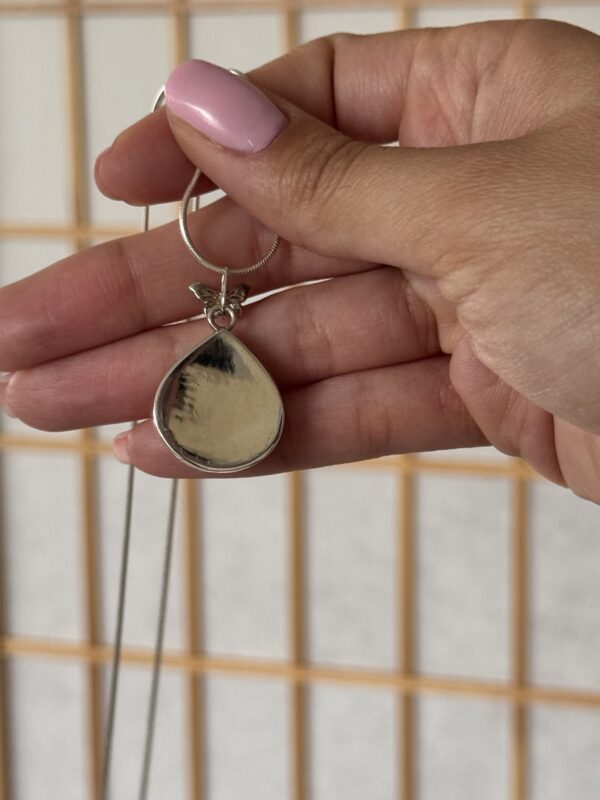 rainbow moonstone tourmaline teardrop pendant